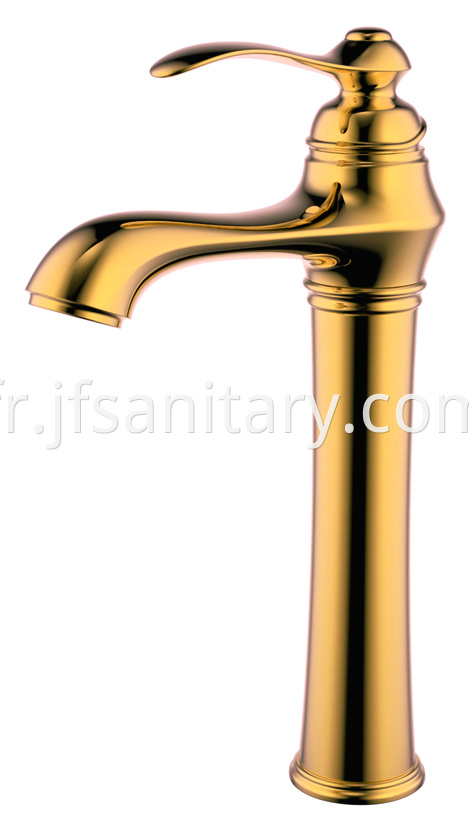 single handle vessel bathroom faucet